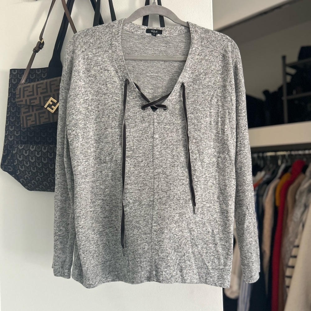 Rails top in grey size S